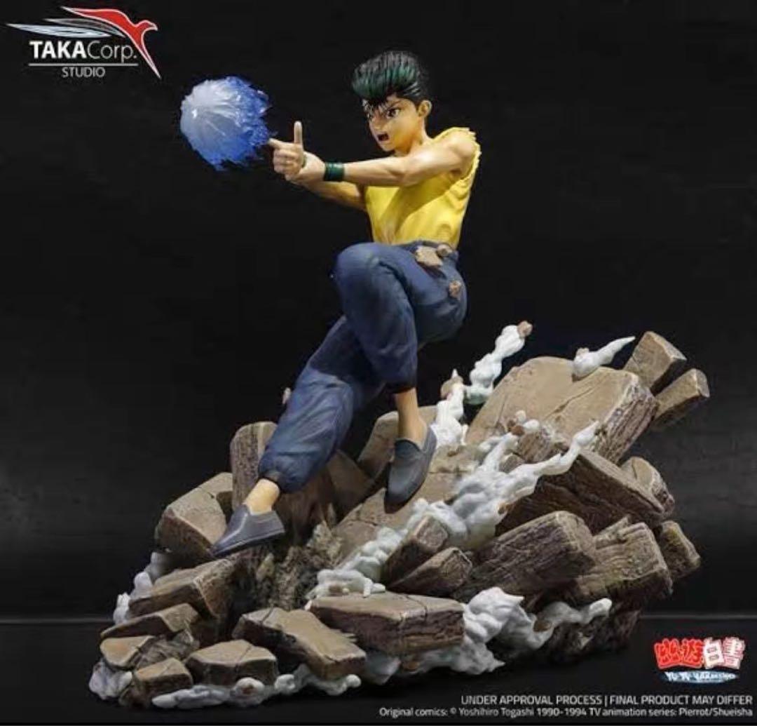 幽☆遊☆白書 浦飯幽助 1/6 ガレージキット ガレキ スタチュー ②