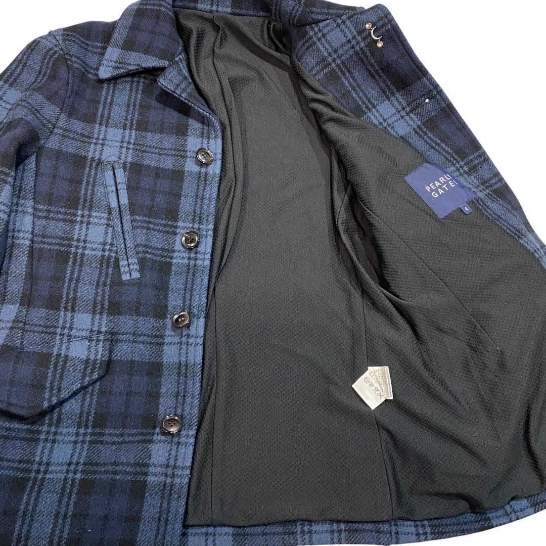 PEARLY GATES パーリーゲイツ ピーコート ネイビー系 4 ゴルフ