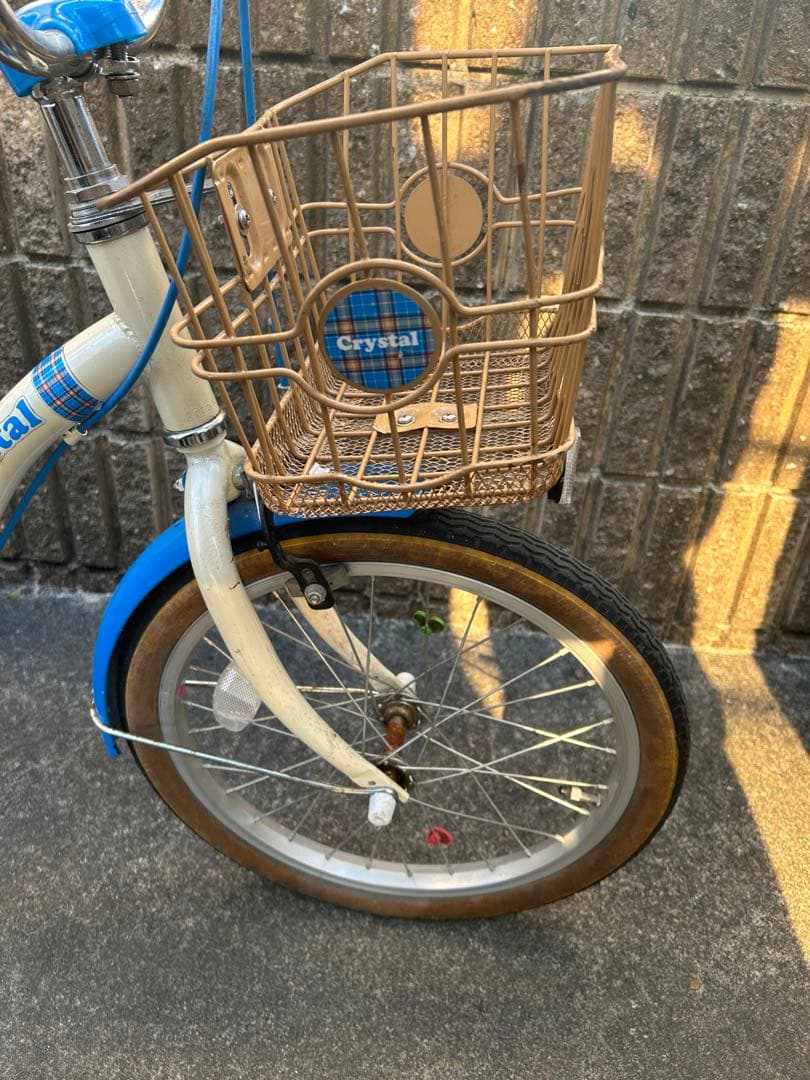 CYCLE 子供用自転車 ホワイト/ブルー