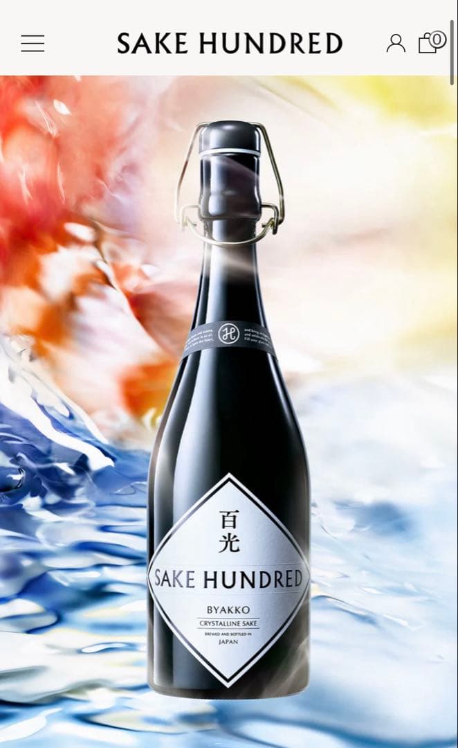 SAKE HUNDRED 百光 720ml
