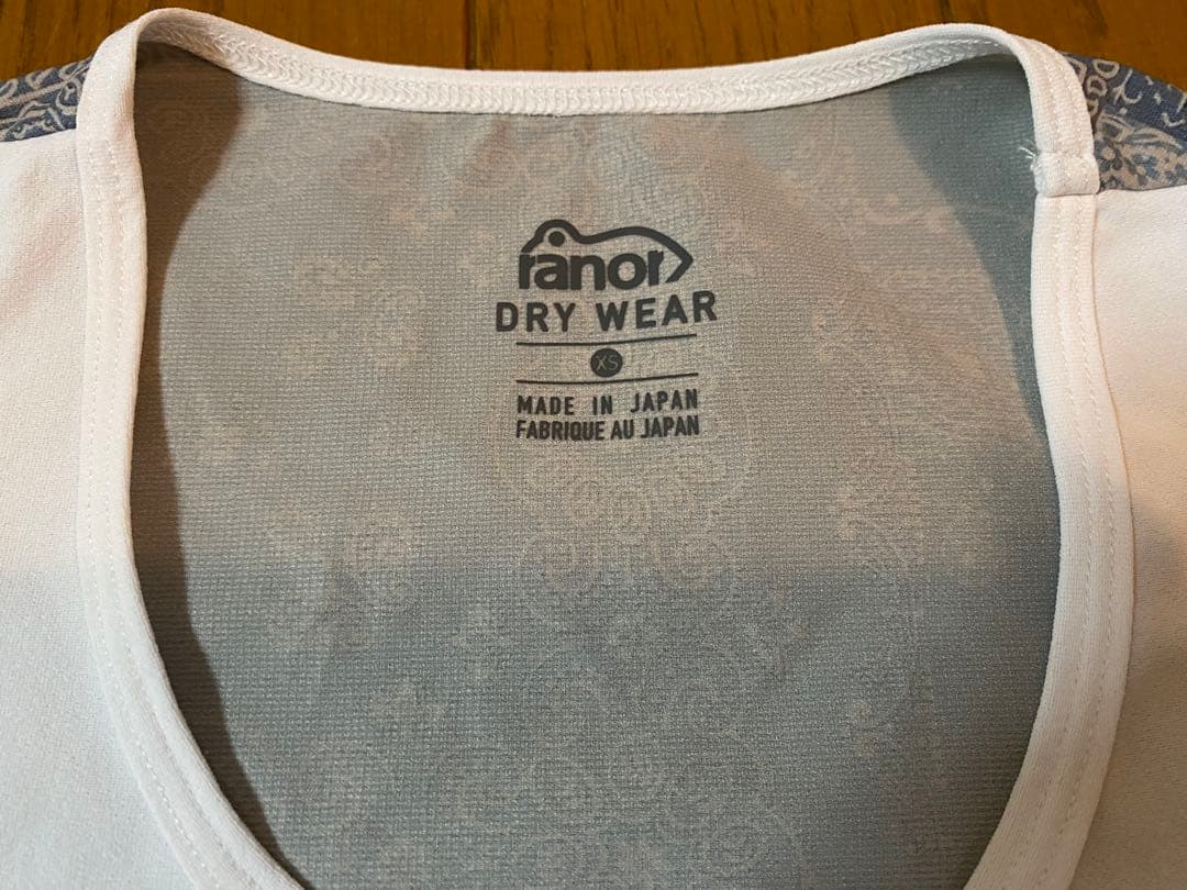 ranor ラナー バンダナ柄ノースリーブ ランニングパンツ ランスカ3点セット