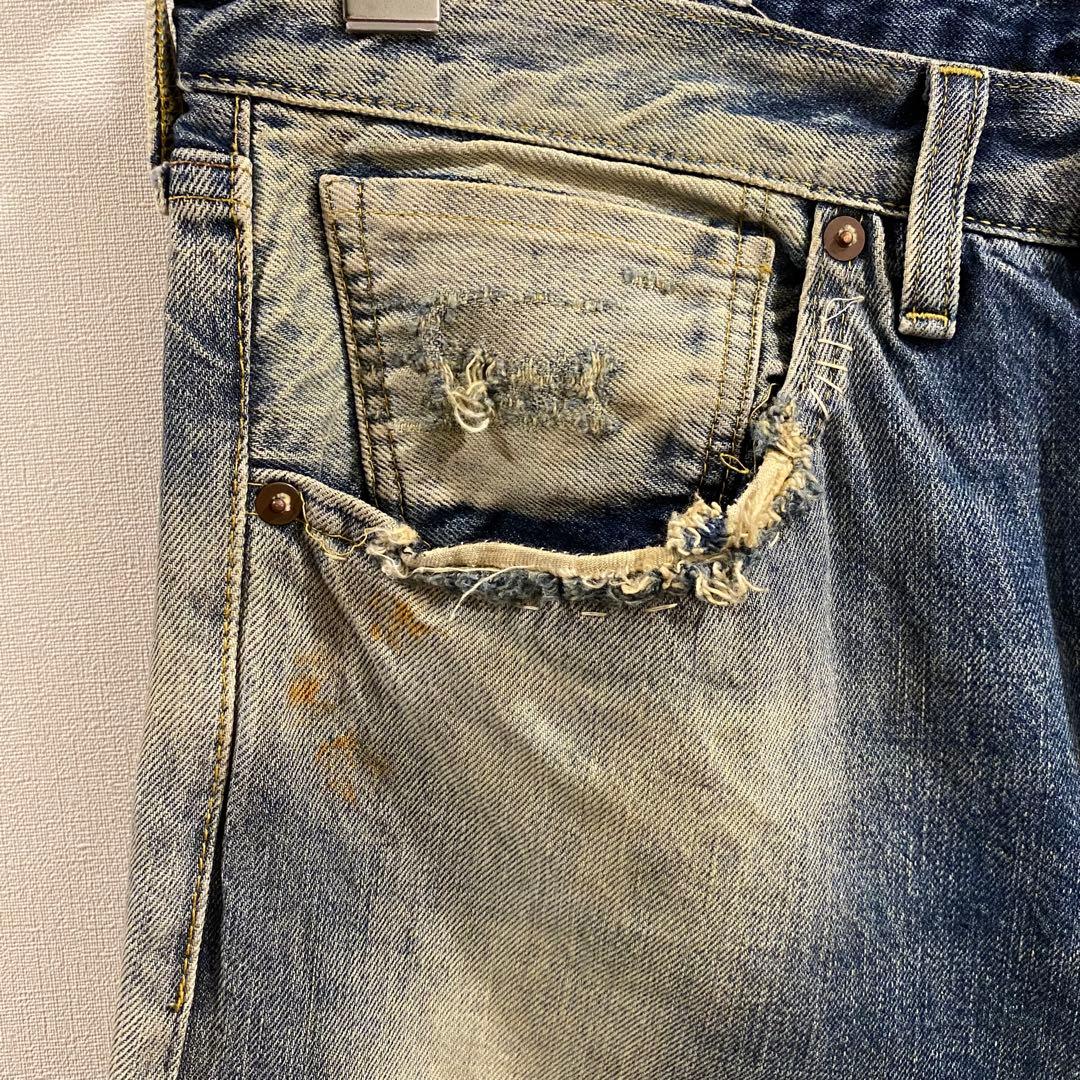 LEVI'S LVC 大戦モデル リペア加工 44501 W32 トルコ製