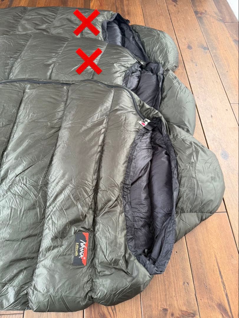 NANGA ナンガ　ダウンシュラフ　200STD エルブレスコラボ　1点