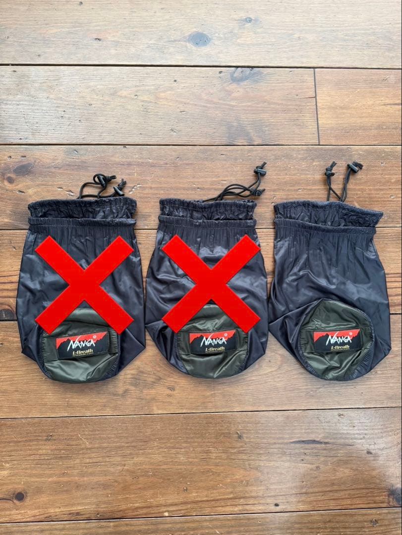 NANGA ナンガ　ダウンシュラフ　200STD エルブレスコラボ　1点