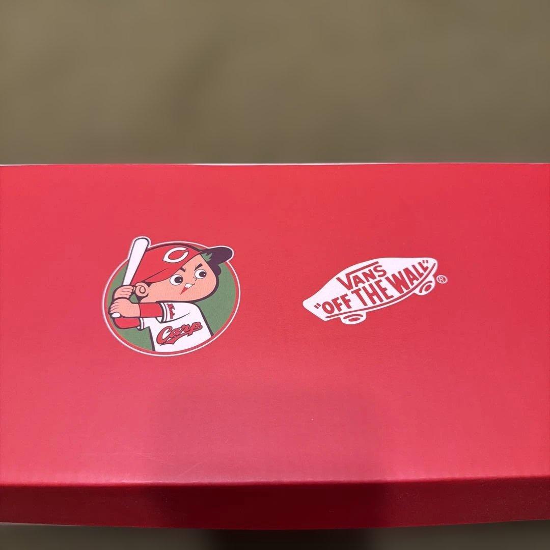 V98CL CARP Vans 広島東洋カープ スリッポン 30㎝ 46EUR