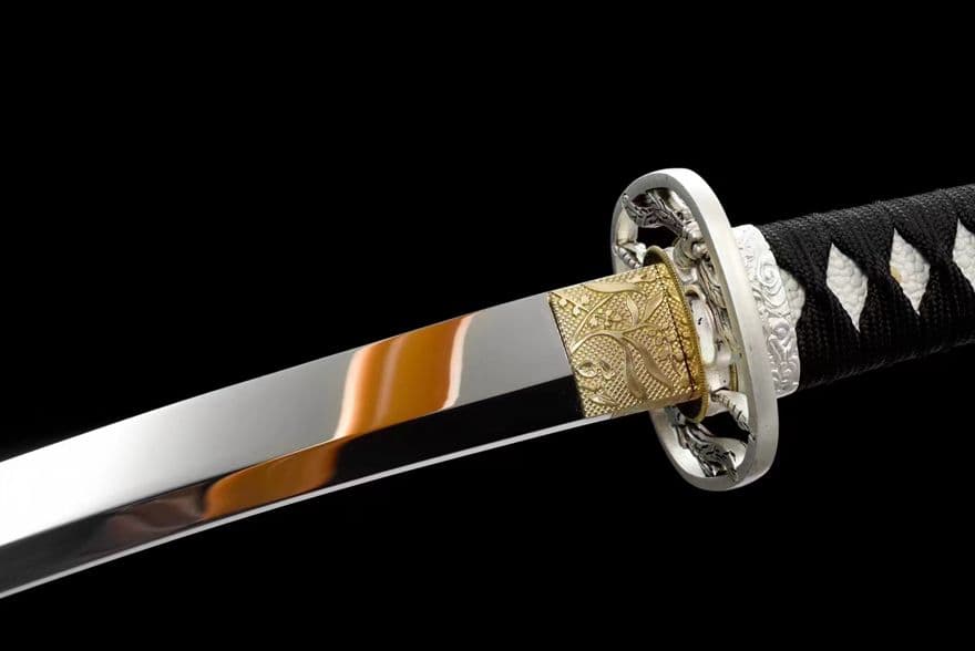 12寸鏡面武士刀『タケコプター』武具　刀装具　日本刀　模造刀 肋差   短刀