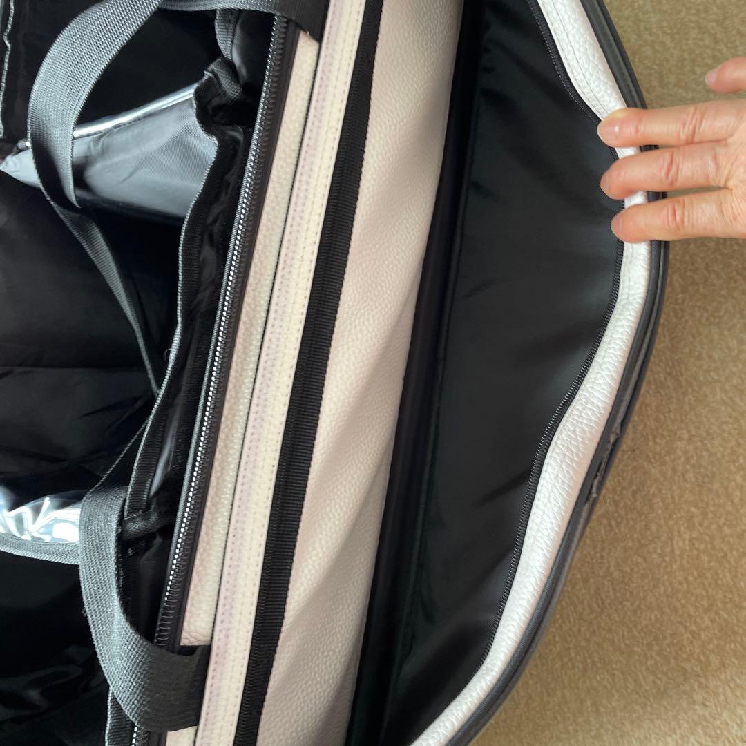 ボウリングバッグ3こ入り　シューズその他備品ポケット付き