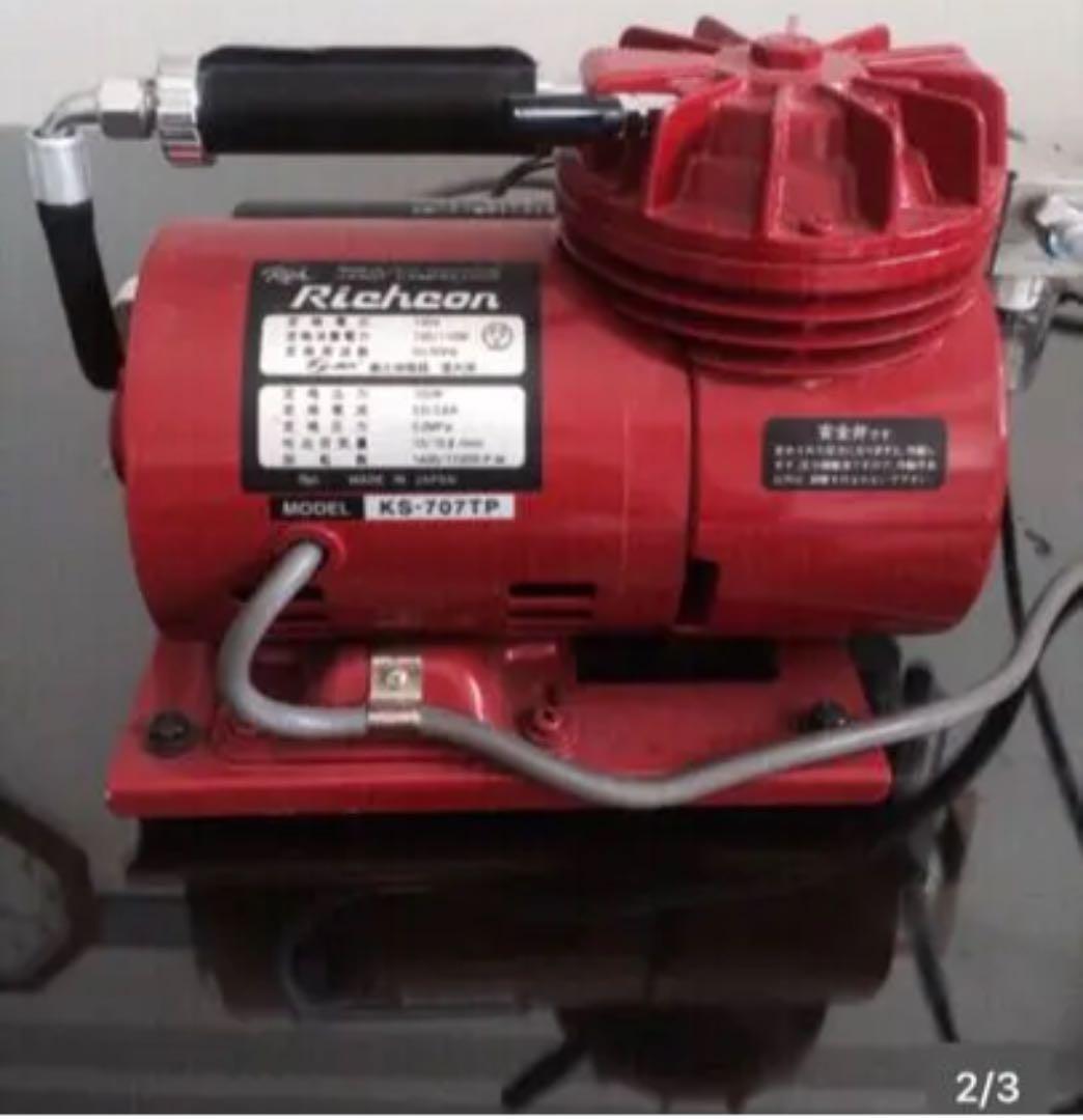 プロ仕様 静音 コンプレッサー エアブラシ オイルレス