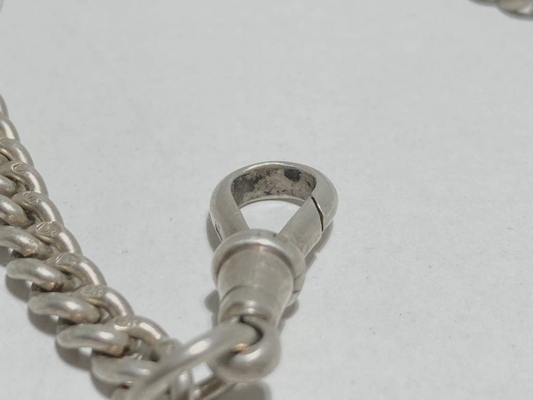 純銀製*アルバートチェーン 1927 *スターリングシルバー(925銀)