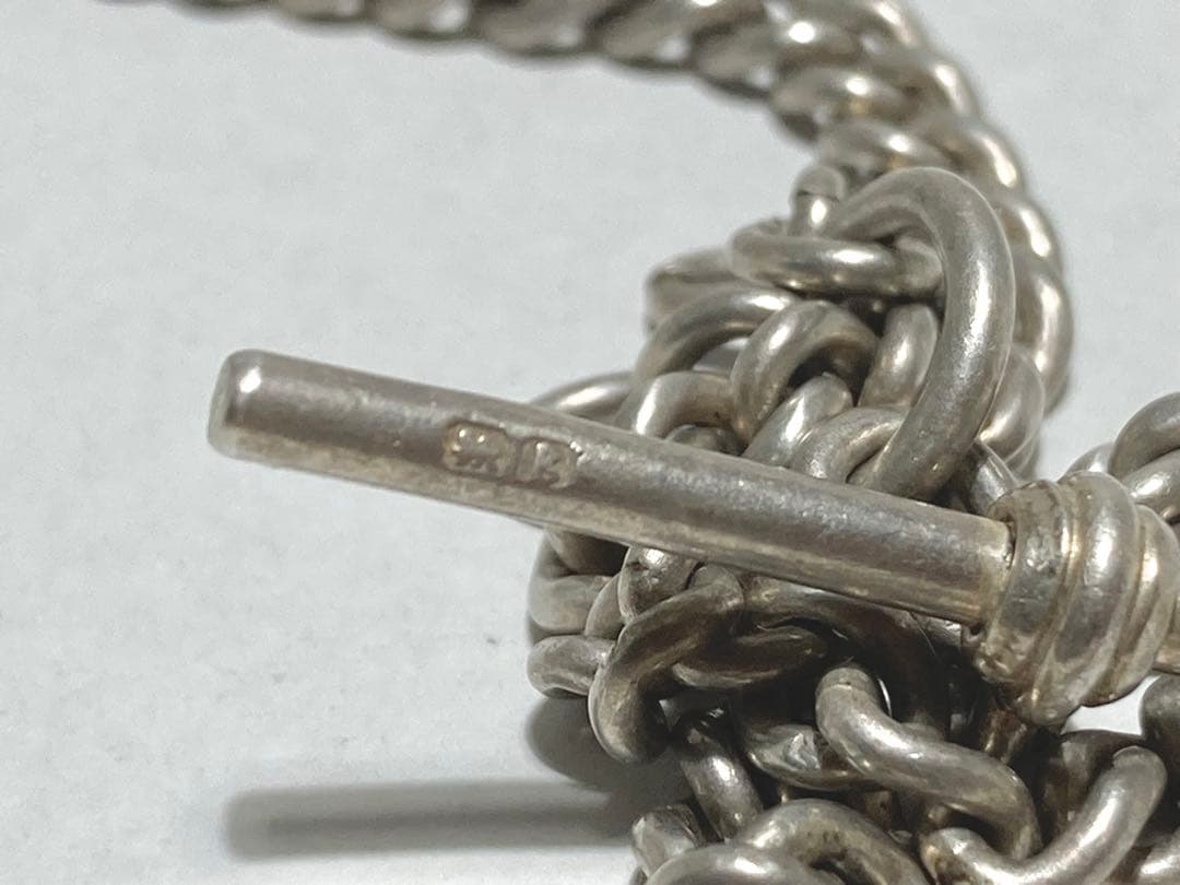 純銀製*アルバートチェーン 1927 *スターリングシルバー(925銀)