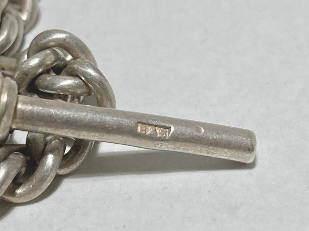 純銀製*アルバートチェーン 1927 *スターリングシルバー(925銀)