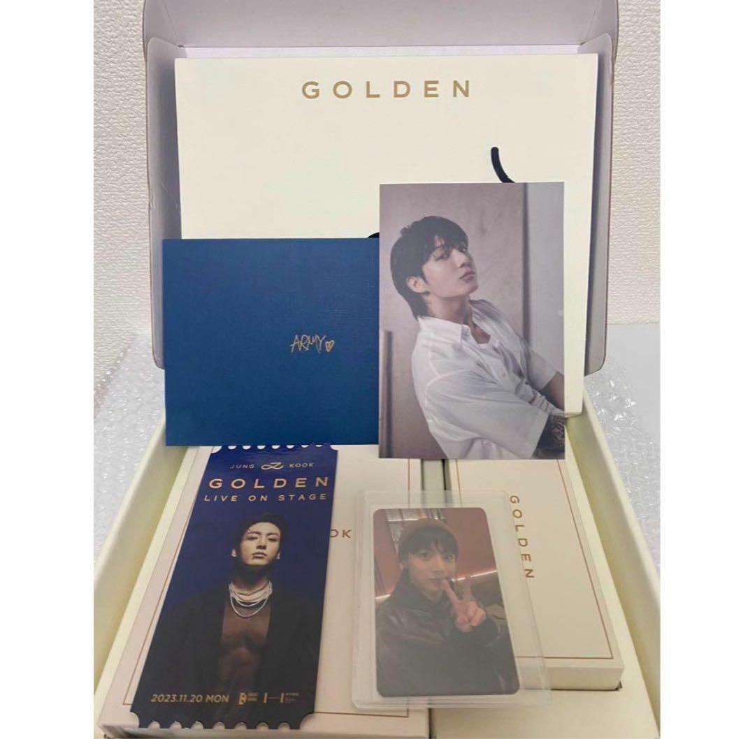 BTS グク golden live ショーケース ソンムル 当選者特典 トレカ