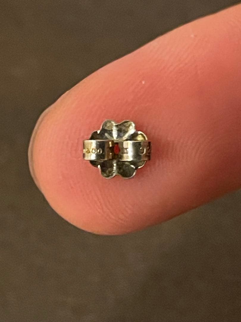 極美品Tiffany バンブー ピアス シルバー925 オールドティファニー