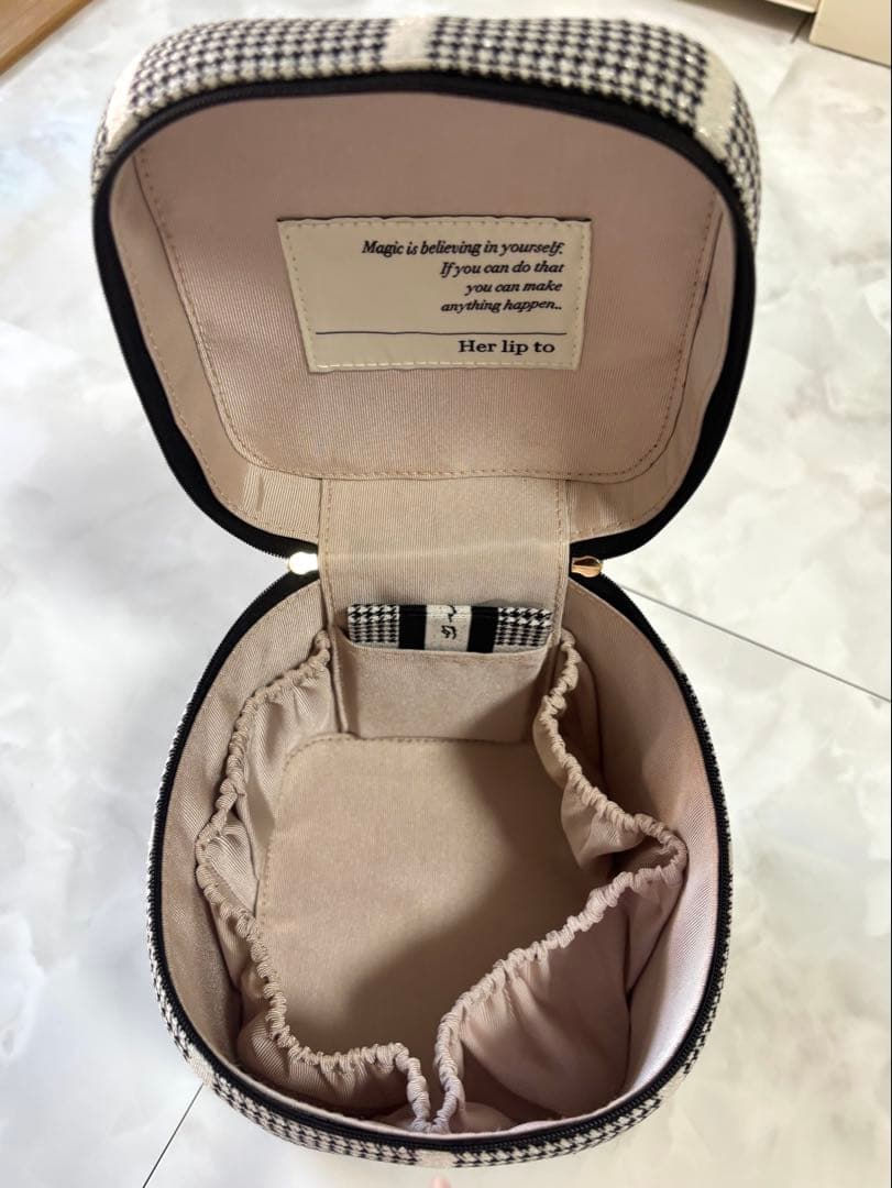 バッグ Herlipto HLT Jacquard Vanity Bag