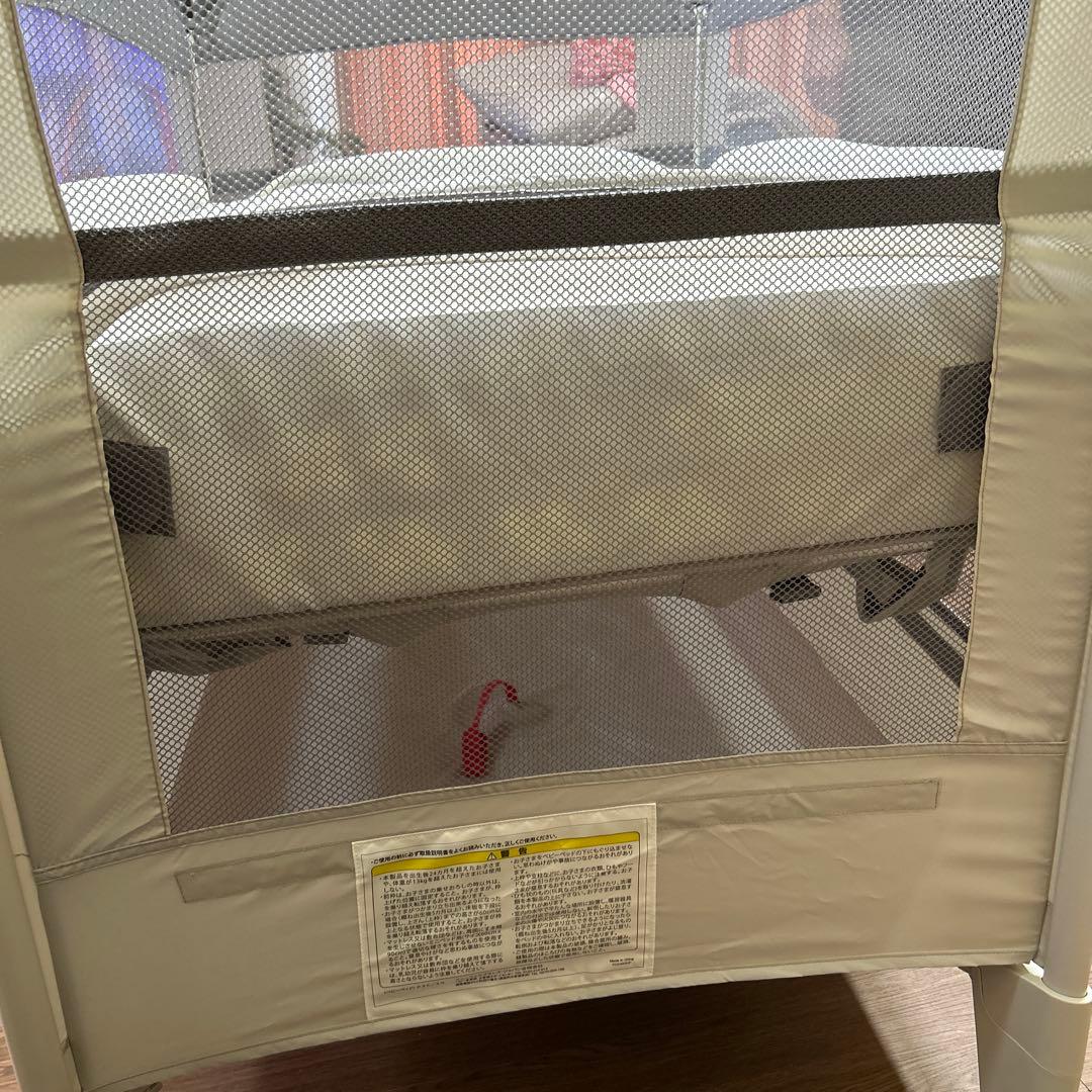 Aprica ベビーベッド ココネルエアー AB ミニ コンパクト 折りたたみ