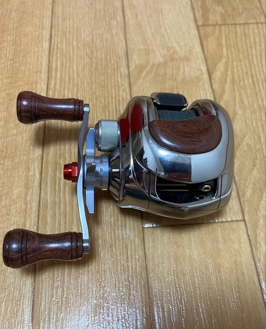 フジ釣具 シマノ ウッドノブ.ウッドサムレスト アンタレスAR用