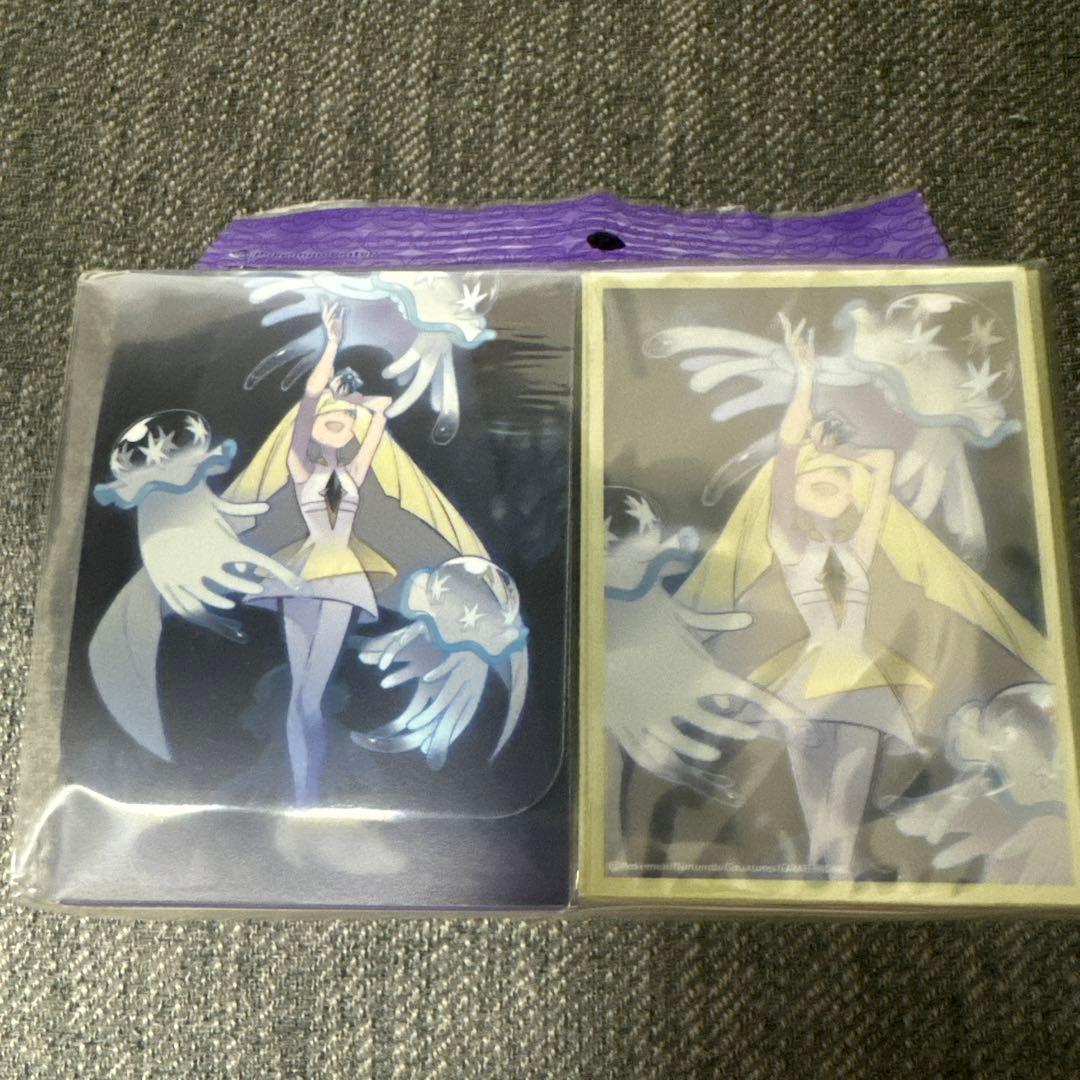 ルザミーネ＆ウツロイド デッキケース＆シールド ポケカ