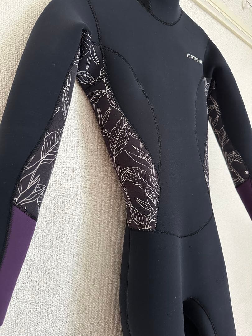 AIRTIGHT フルスーツ ブラック/パープル