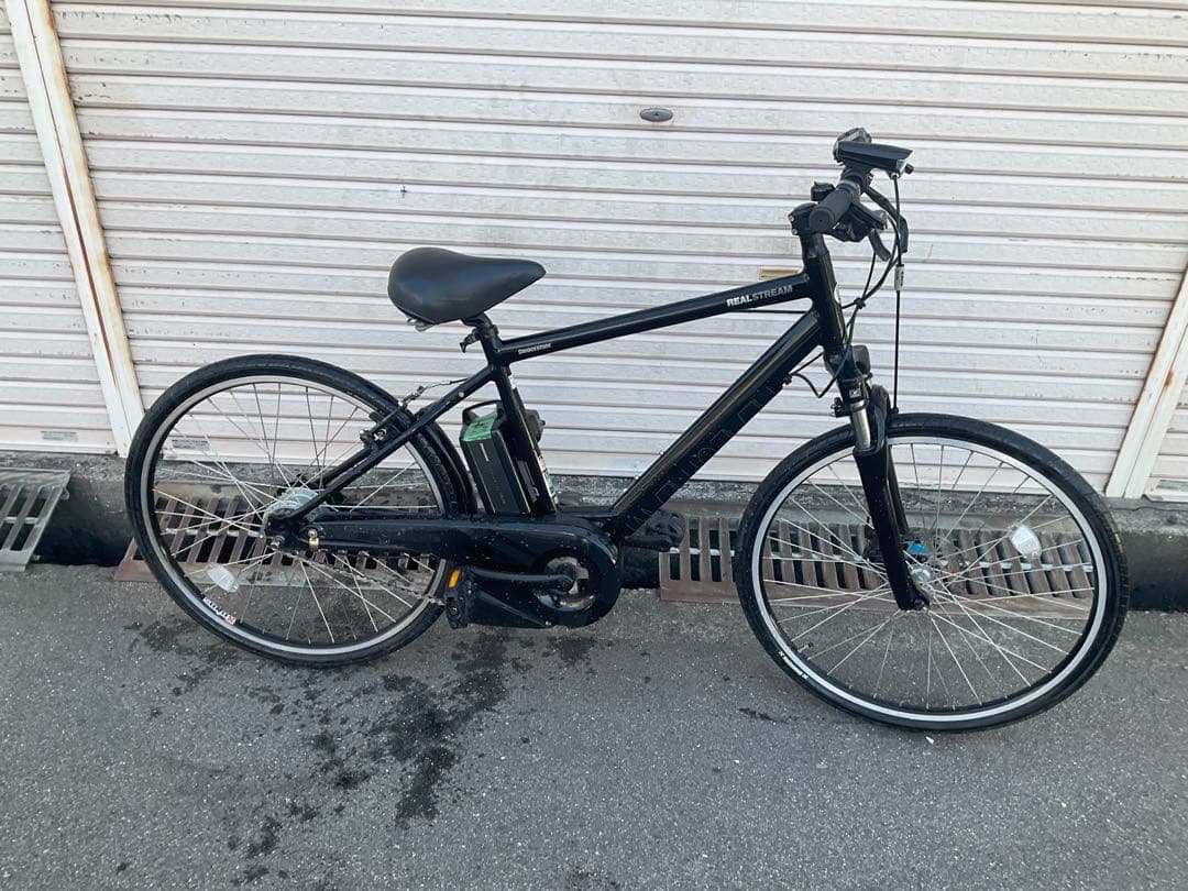 ブリヂストン最新機種REAL stream26インチブラックアルミボディー