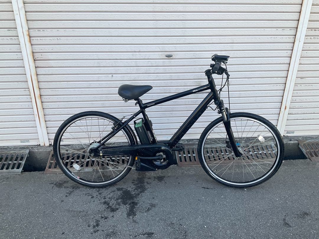 ブリヂストン最新機種REAL stream26インチブラックアルミボディー