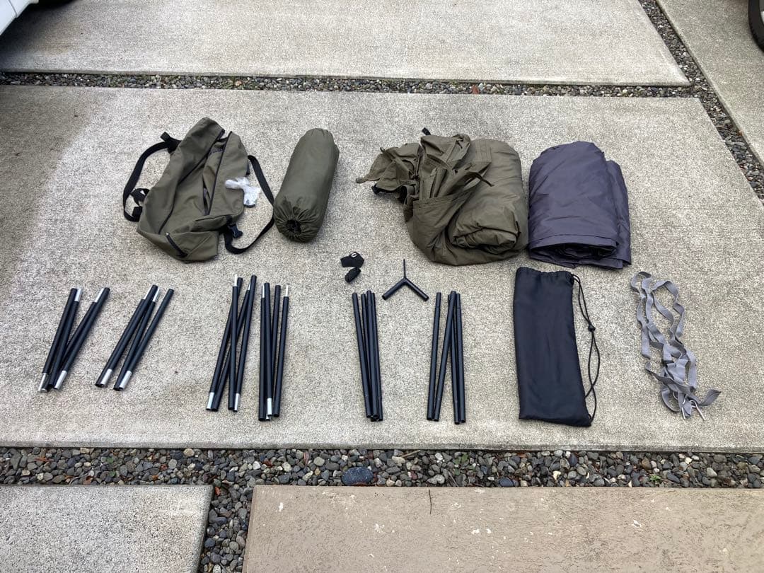 future fox fox base前幕付きとテンマクデザイン薪ストーブS