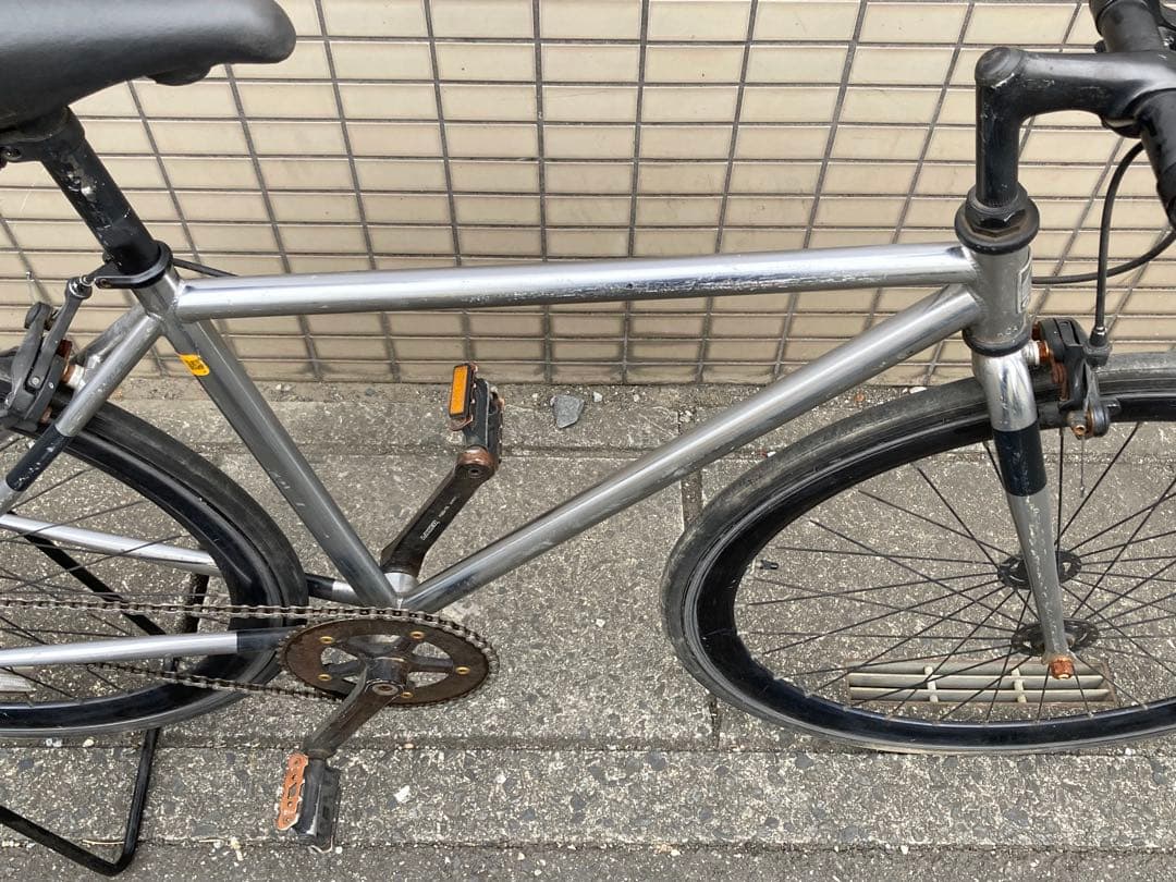 ピストバイク シングルスピードバイク オッソ OSSO R100-CR Wコグ