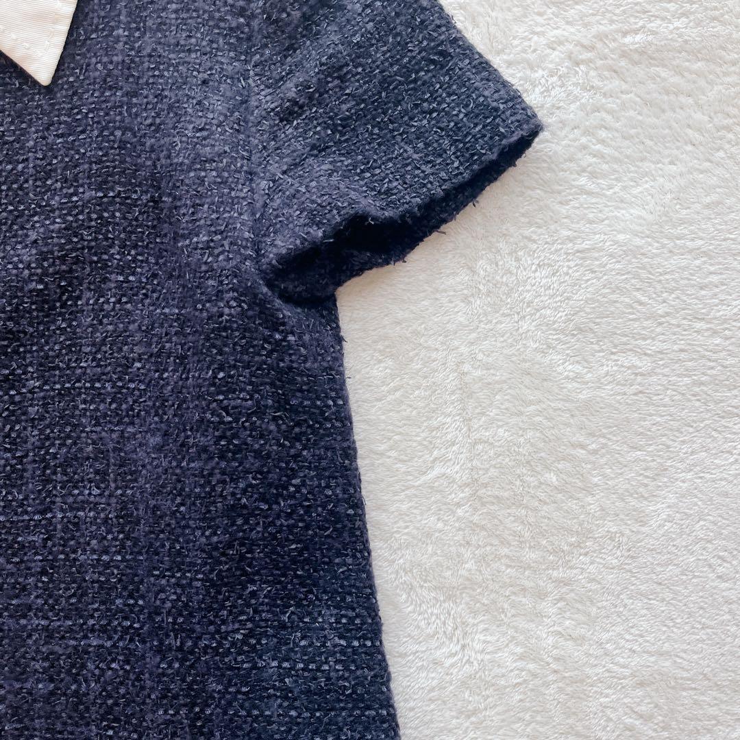 フォクシー ジェシカ ツイード ワンピース 付け襟 41449 2020