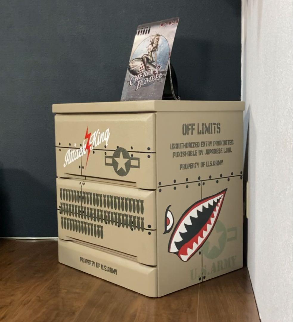 ミリタリー調チェスト「Attack☆King」【送料無料】