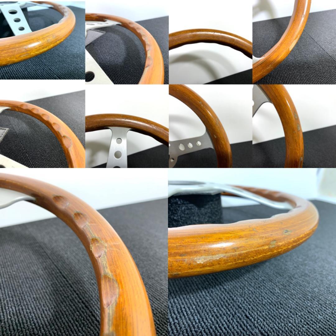 送料無料・即日発送 モモ インディ ウッド ステアリング 32Φ 当時物 レトロ