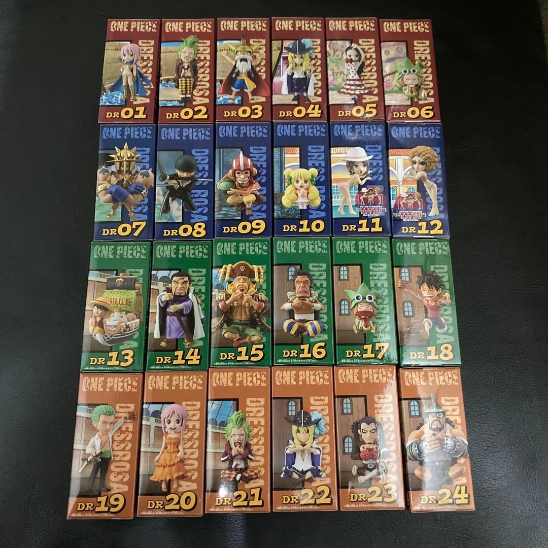 新品　未開封　ドレスローザ1〜4 全24種　コレクタブル