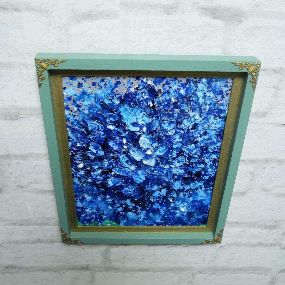 油絵 油彩 油彩画 絵 絵画【梅雨の雨】