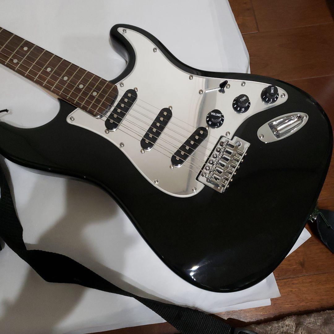 selder エレキギター　 ストラト　ブラックミラー