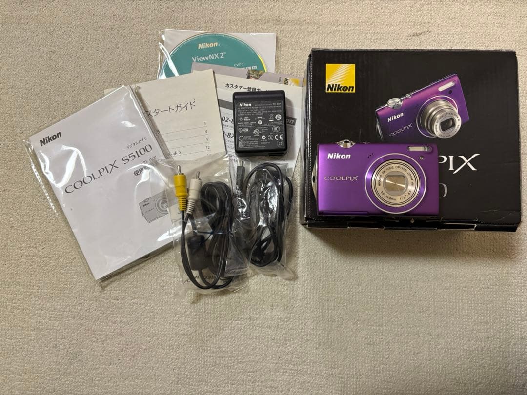 Nikon COOLPIX S5100 パープル