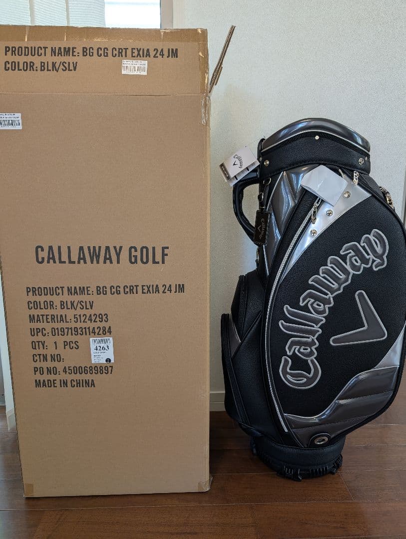 Callaway キャディバッグ エクシアEXIA 24☆キャロウェイ