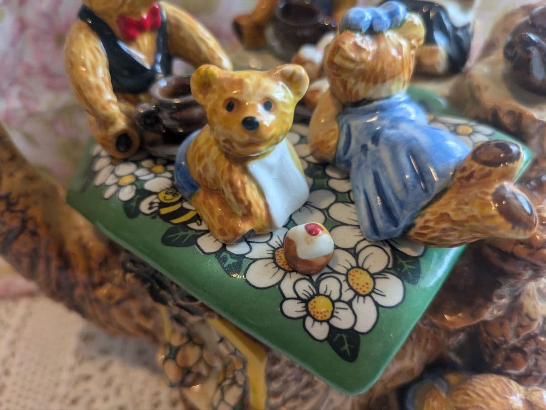 レア　英国ティーポット　ベア