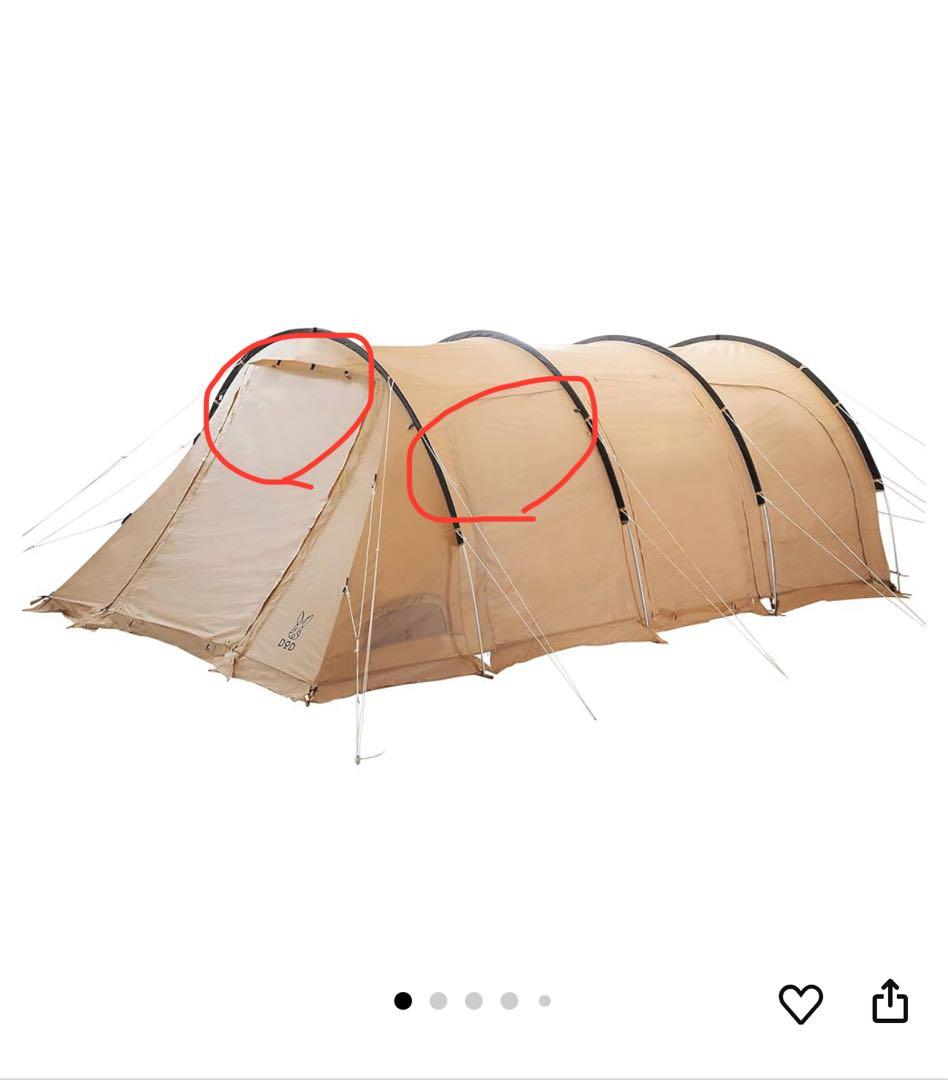 DOD カマボコテント3M カママットセット