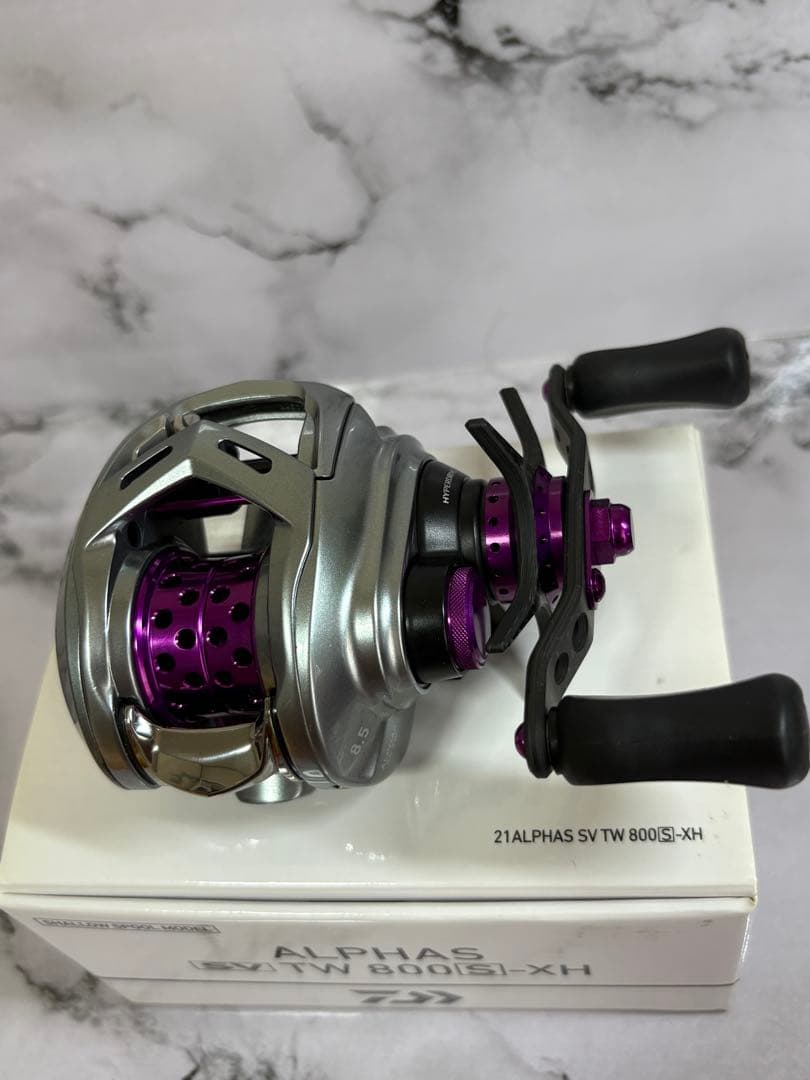 ダイワ 21アルファス SV TW 800S XH KTF フルコンプリート仕様