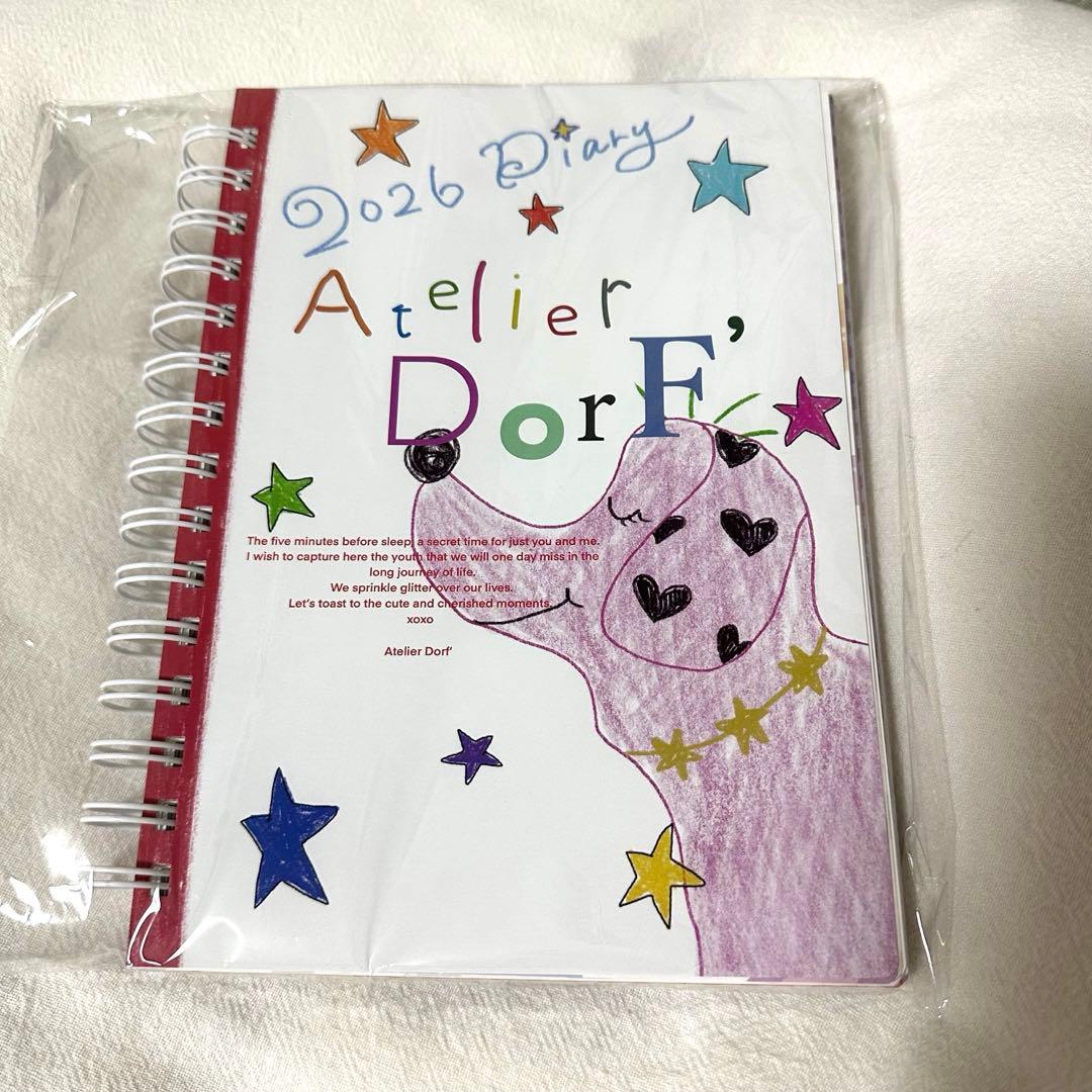 【新品】2026 Atelier DorF スケジュール帳