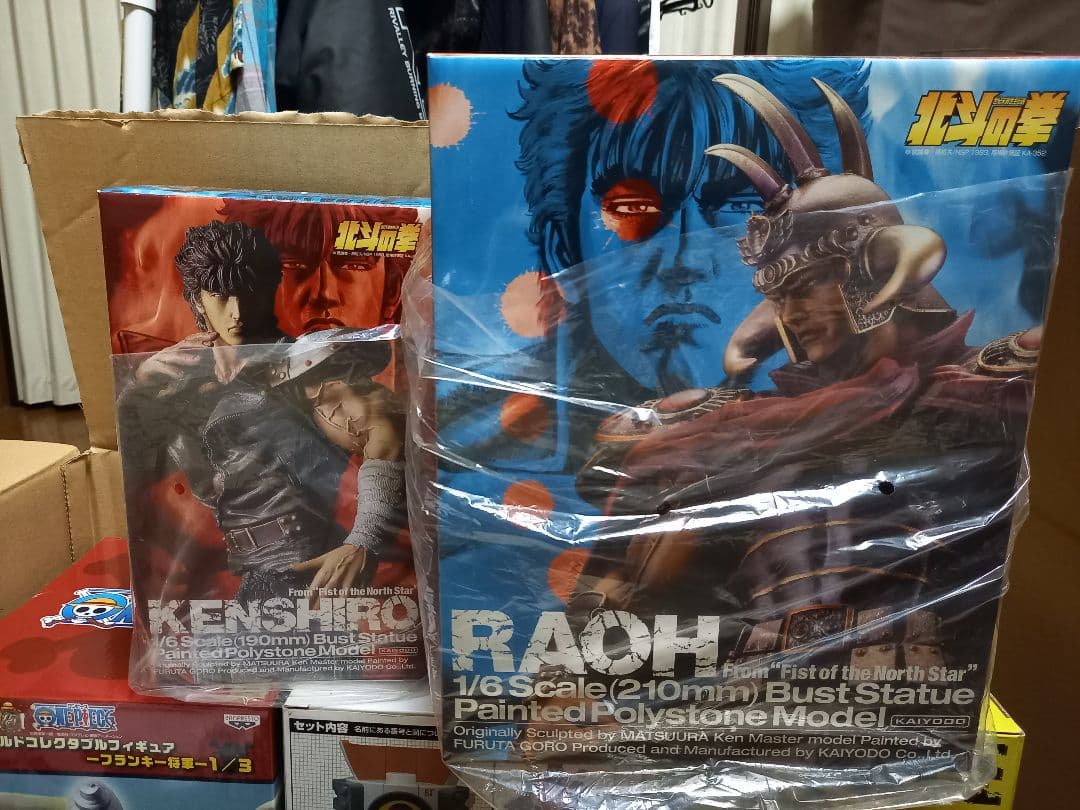 ケンシロウ　ラオウ　 1/6スケール バストスタチューセット　北斗の拳　胸像