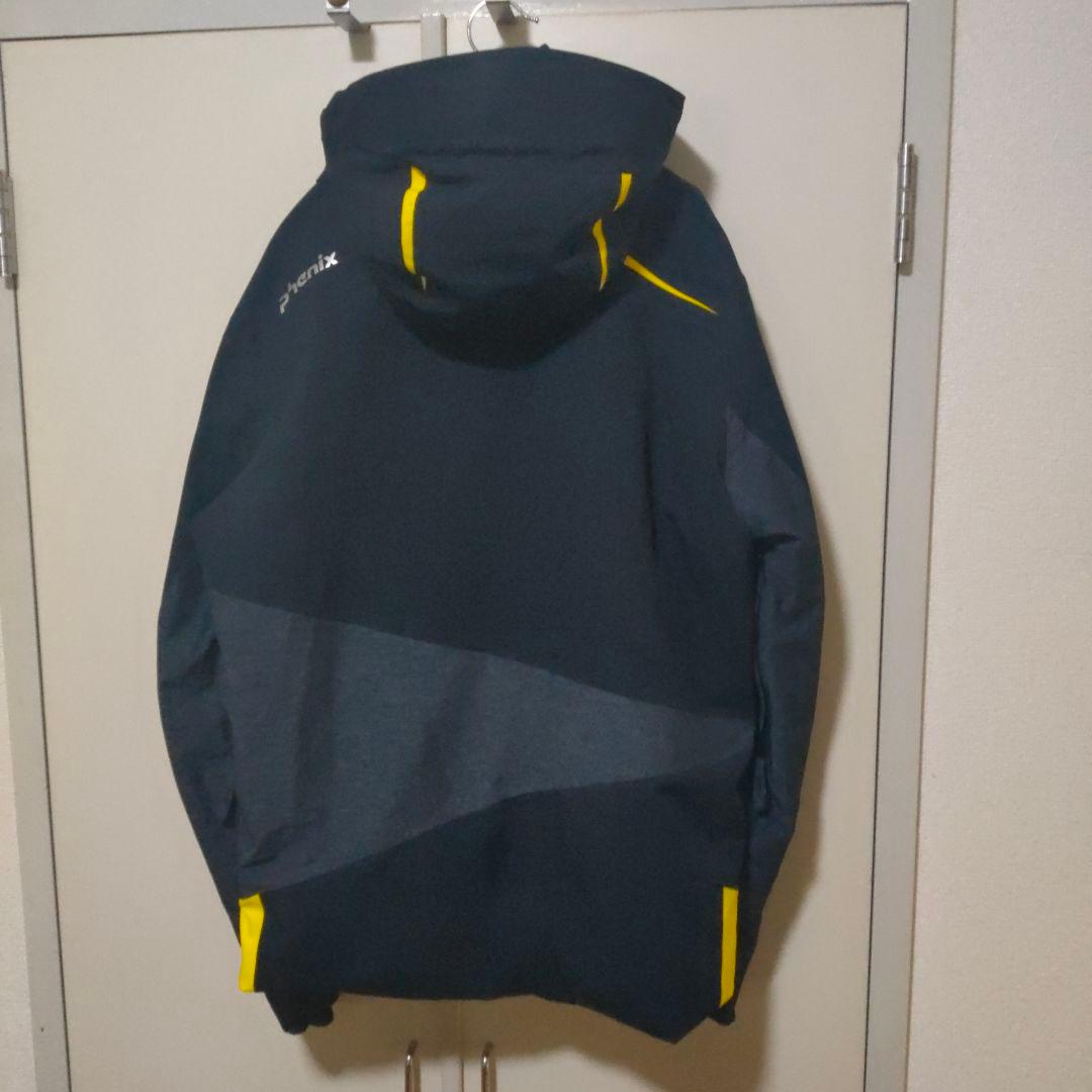 phenix スキーウェア 黒/黄色 フード付き