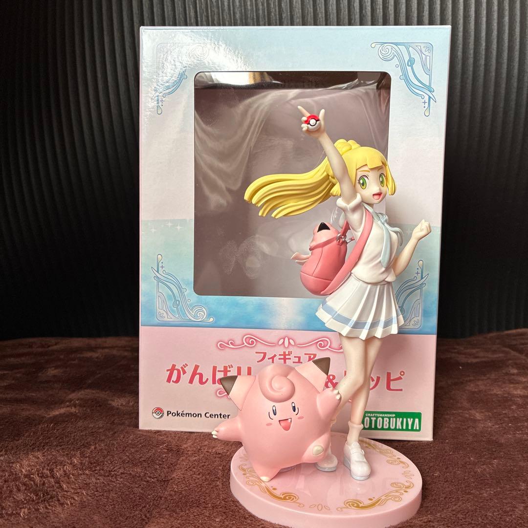 ポケモン がんばリーリエ＆ピッピ フィギュア Kotobukiya製