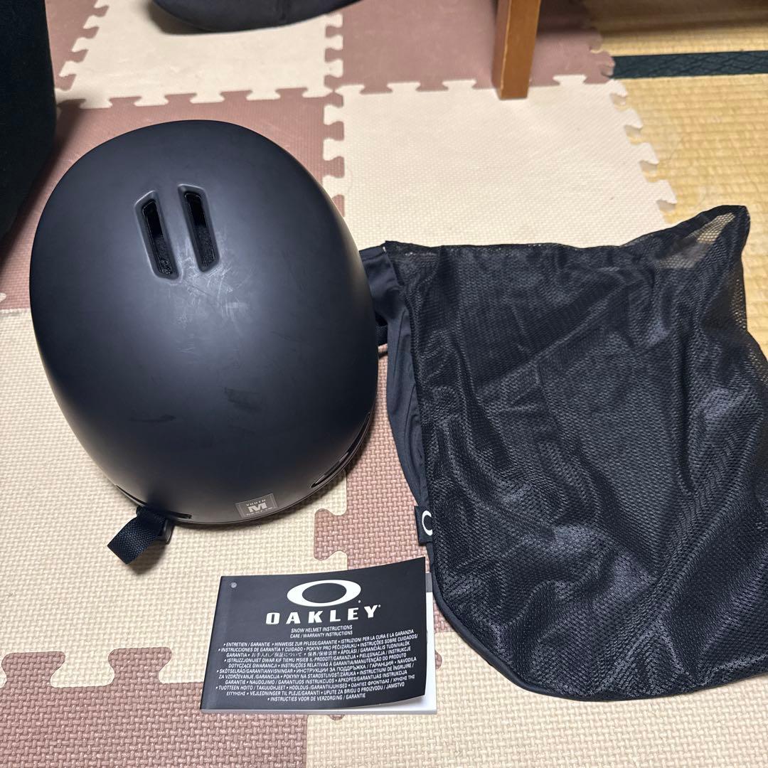 OAKLEY ユースヘルメット ブラック M