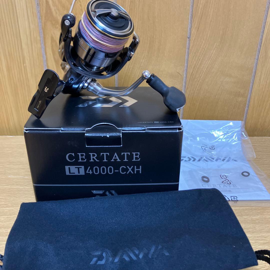 ☆Daiwa 19 CERTATE LT 4000-CXH 付属品あり
