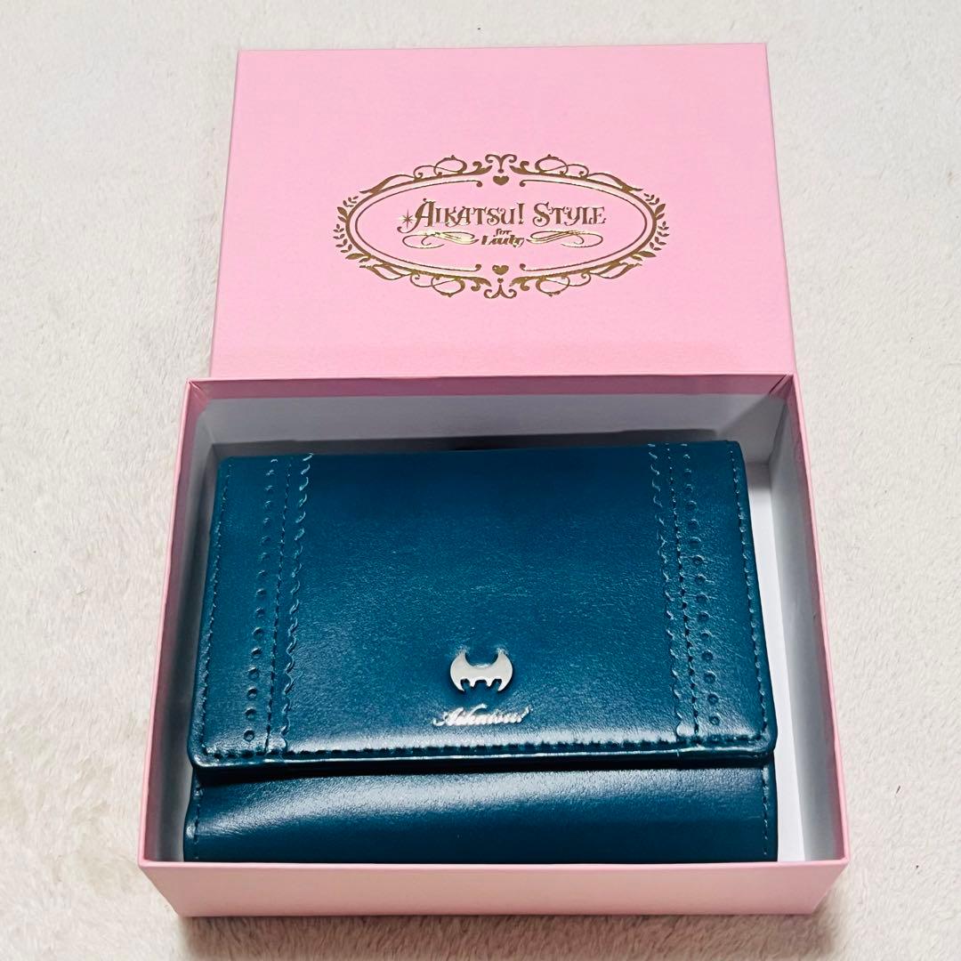 アイカツ!　ロリゴシック　藤堂ユリカ　本革2つ折り財布