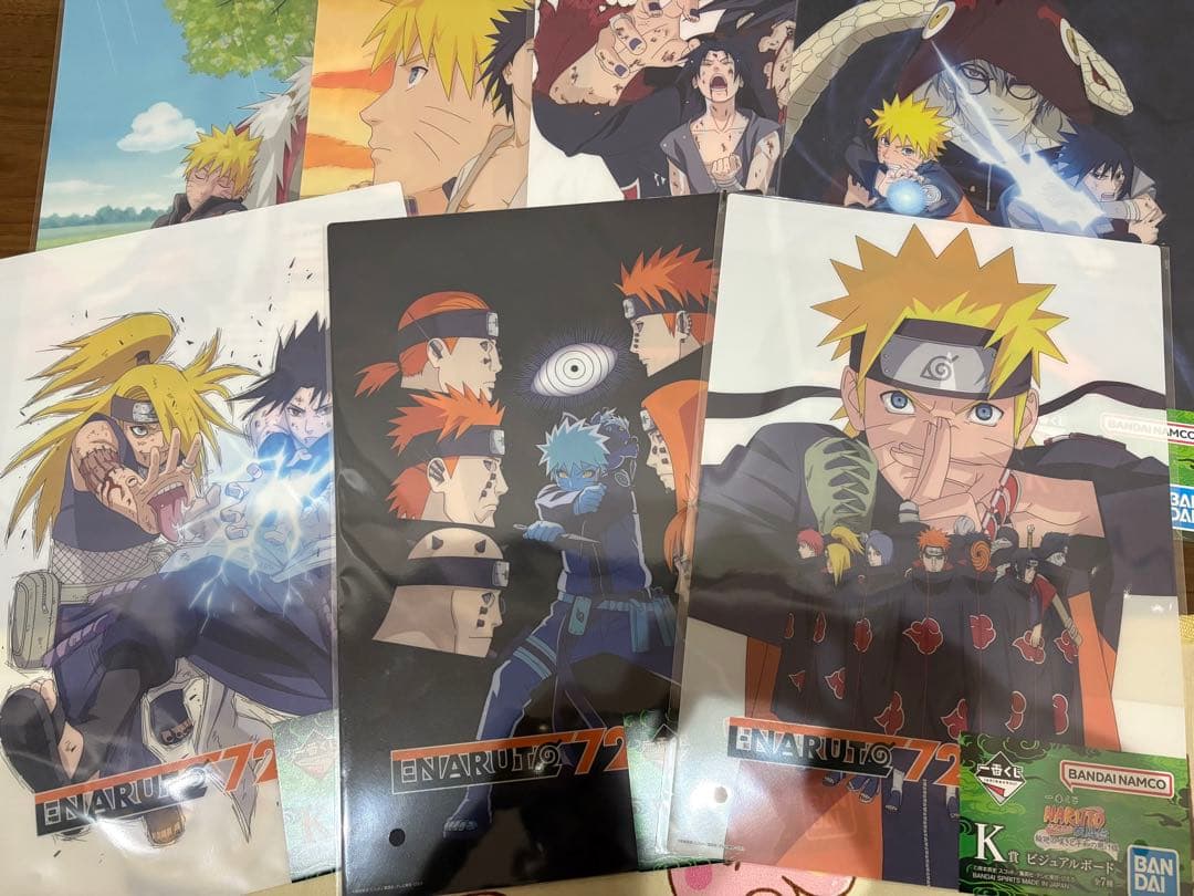 ナルト1番くじ　ABCDE賞　ラストワン賞　フィギュア　コンプセット