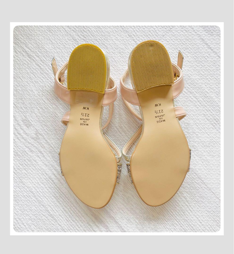 【新品未使用】DIANA グリッターミュール サンダル