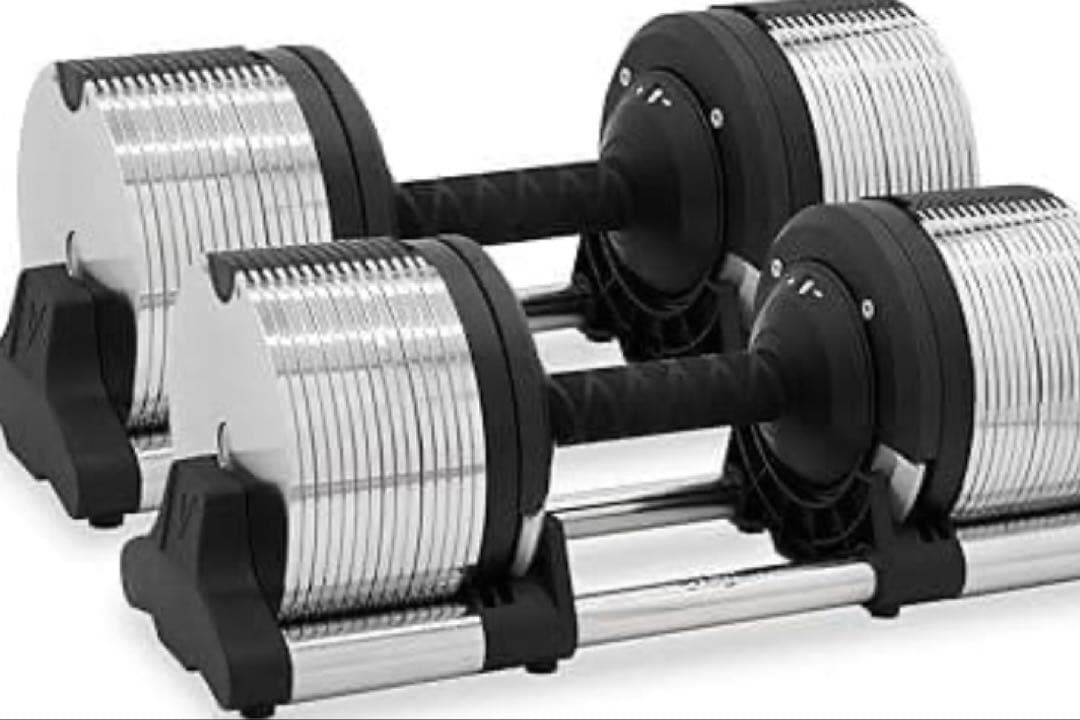 ライシン 可変式メタルダンベル 1kg刻み 3-32kg 2個セット