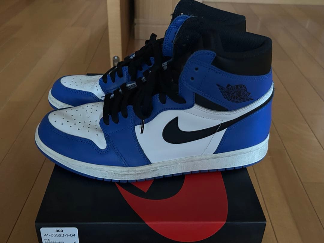 【中古品】NIKE エアジョーダン1 ハイカットスニーカー US11/29cm