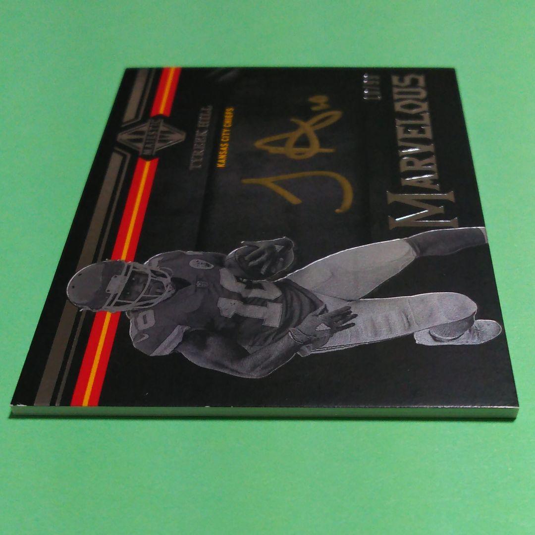 TYREEK HILL　タイリーク ヒル　直書きサインカード　　AUTO　NFL
