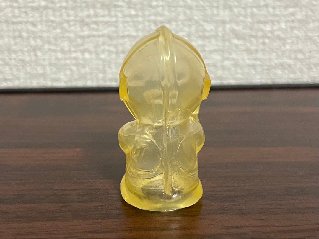 指人形 ウルトラマン クリア 透明 メーカ不明 パチ 無版権 試作品 約5cm